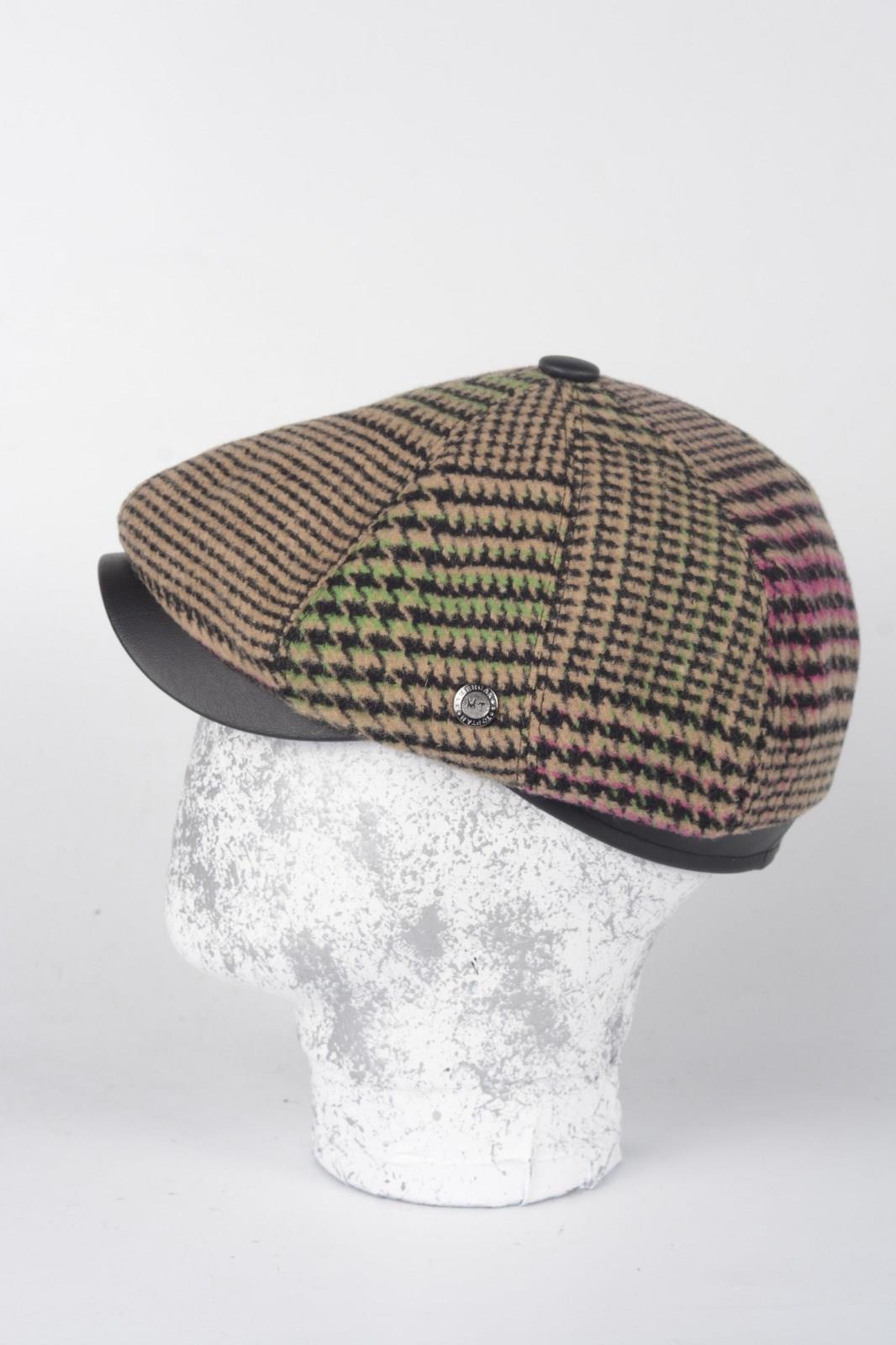 Kışlık 8 Parcayünlü Hakiki kuzu Derisi Peaky Blinders Model Erkek Kasket Şapka