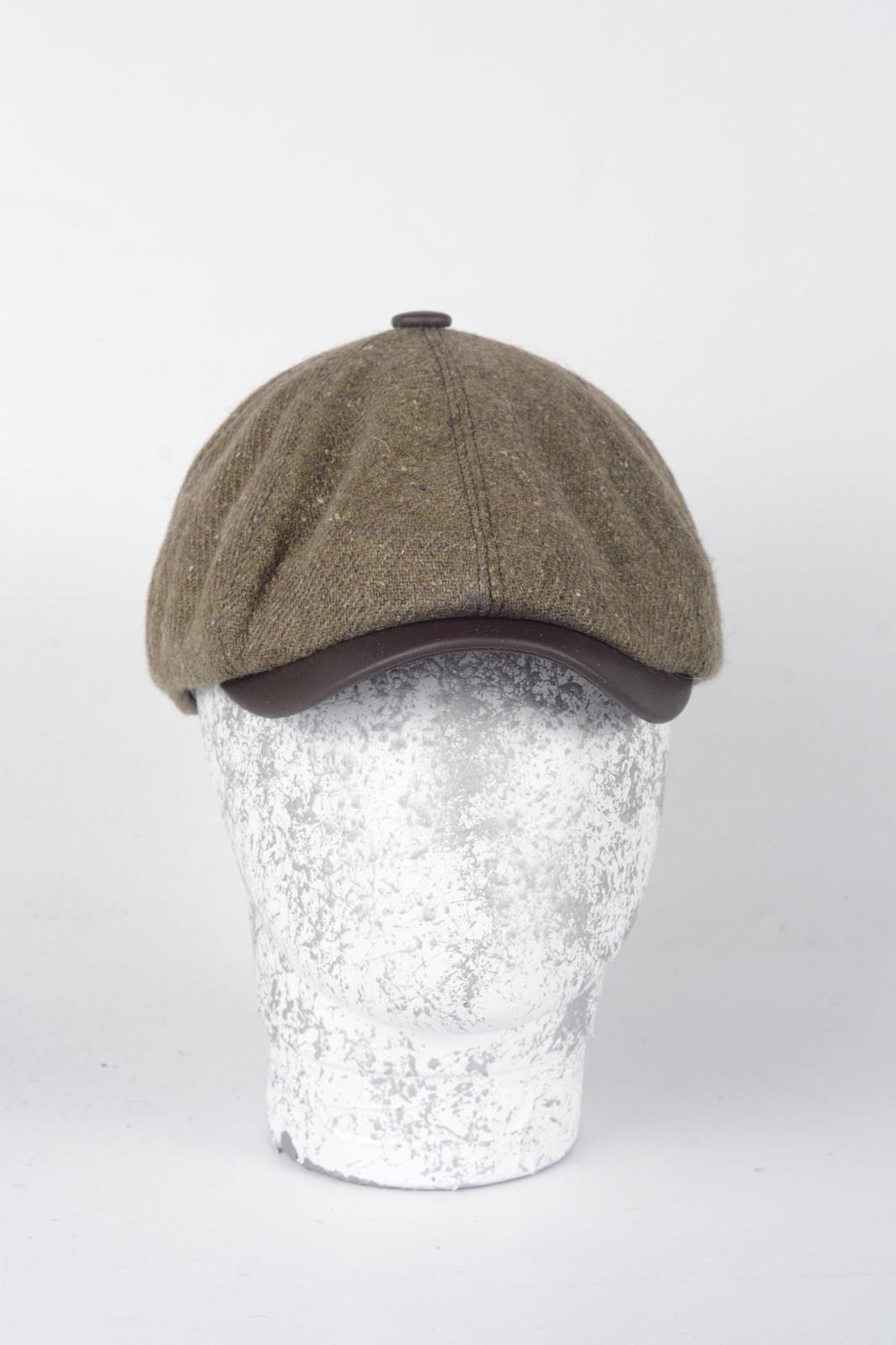 Kışlık 8 Parcayünlü Hakiki kuzu Derisi Peaky Blinders Model Erkek Kasket Şapka