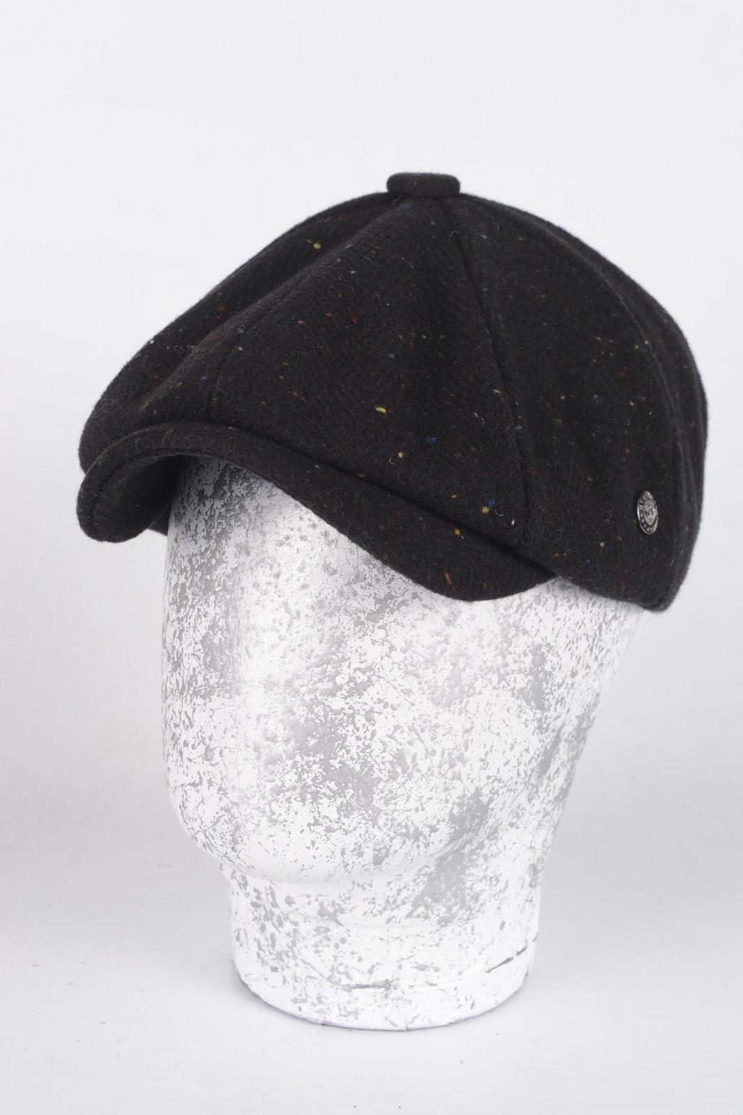 Kışlık 8 Yünlü Kırcıllı Parca Balık Sırtı Model Peaky Blinders  Kasket Şapka