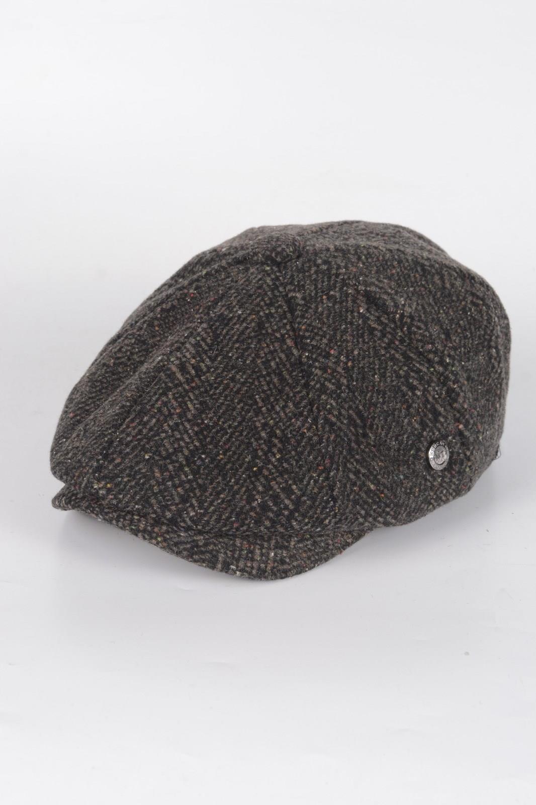 Kışlık 8 Yünlü Kırcıllı Parca Balık Sırtı Model Peaky Blinders  Kasket Şapka