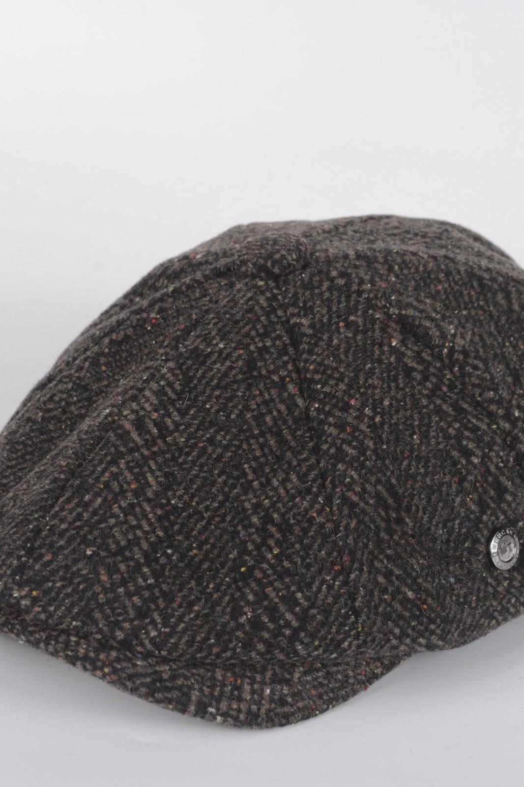 Kışlık 8 Yünlü Kırcıllı Parca Balık Sırtı Model Peaky Blinders  Kasket Şapka