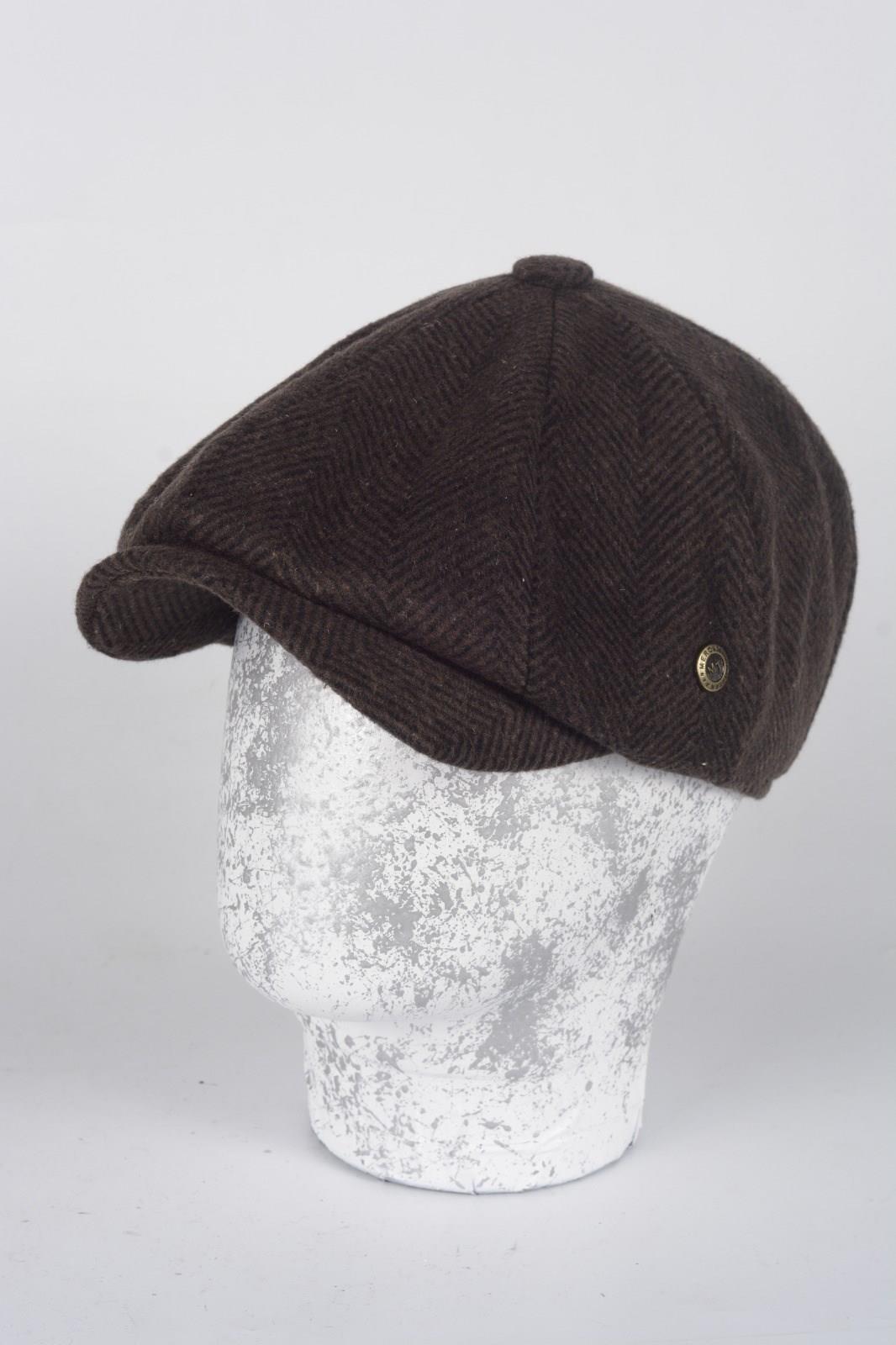 Kışlık 8 Yünlü Parca Balık Sırtı Model Peaky Blinders  Kasket Şapka