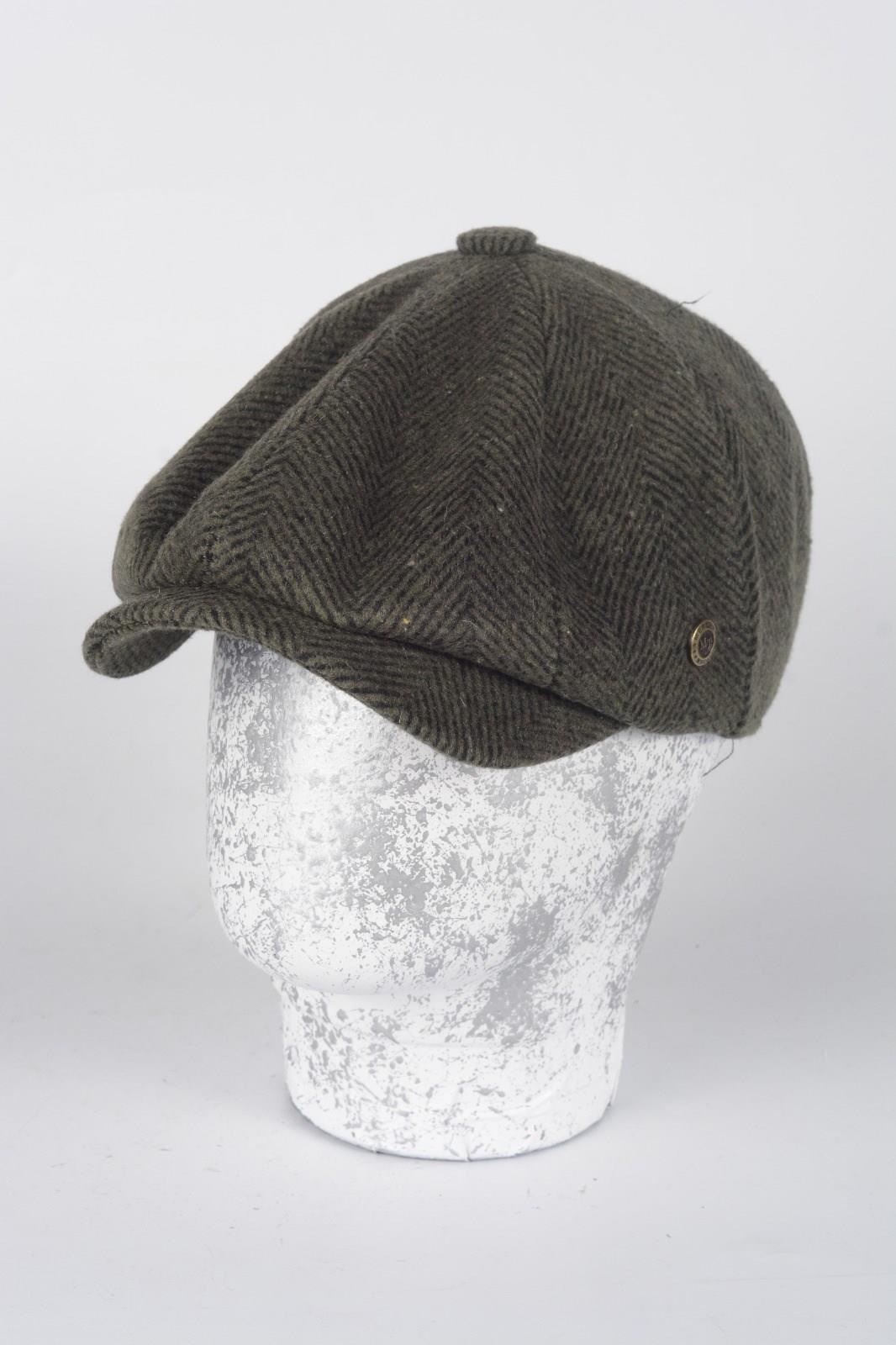 Kışlık 8 Yünlü Parca Balık Sırtı Model Peaky Blinders  Kasket Şapka
