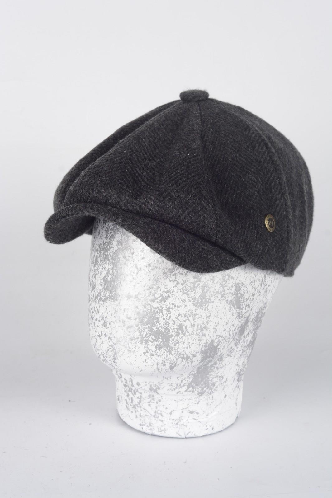 Kışlık 8 Yünlü Parca Balık Sırtı Model Peaky Blinders  Kasket Şapka