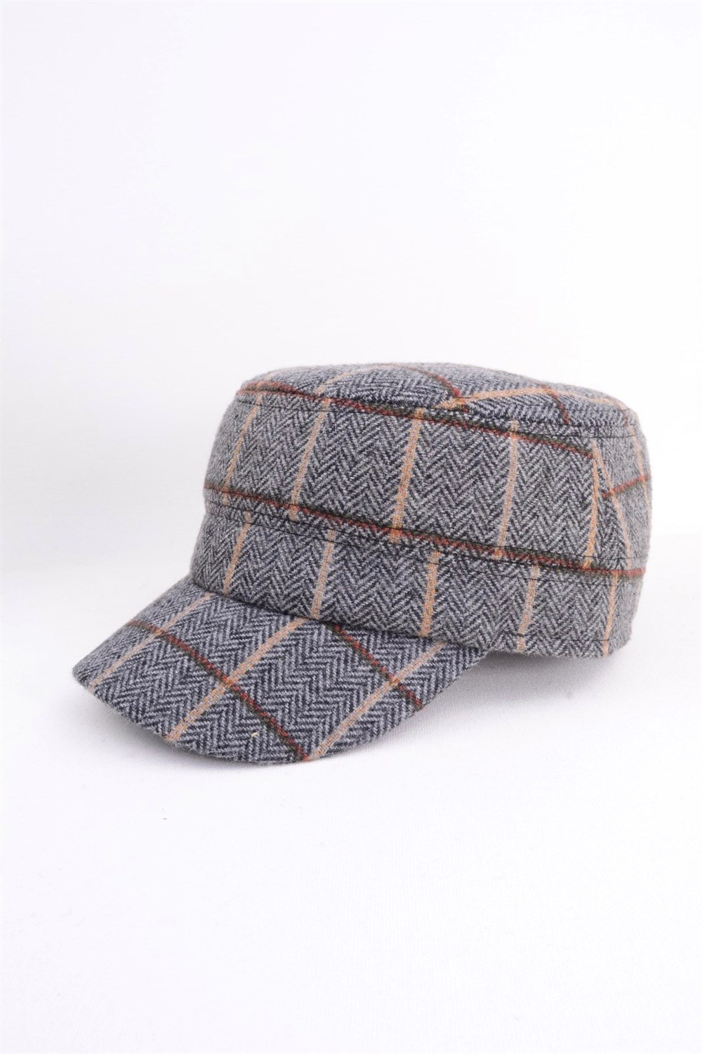 Unisex %100 Yün Castro Şapka Cap 