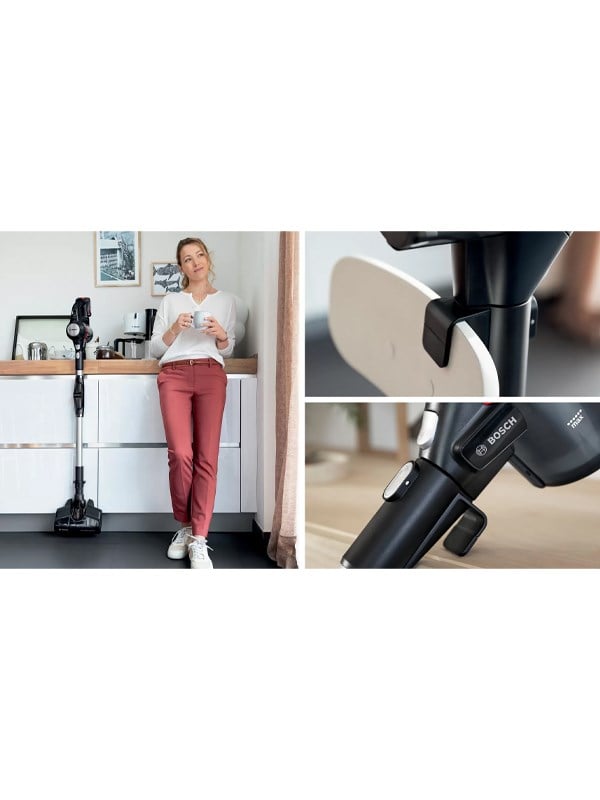 Bosch BCS712XXL Şarjlı Dik Süpürge Siyah