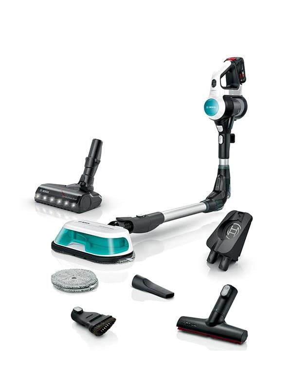 Bosch BCS71HYG1 Şarjlı Dik Süpürge Aqua Beyaz