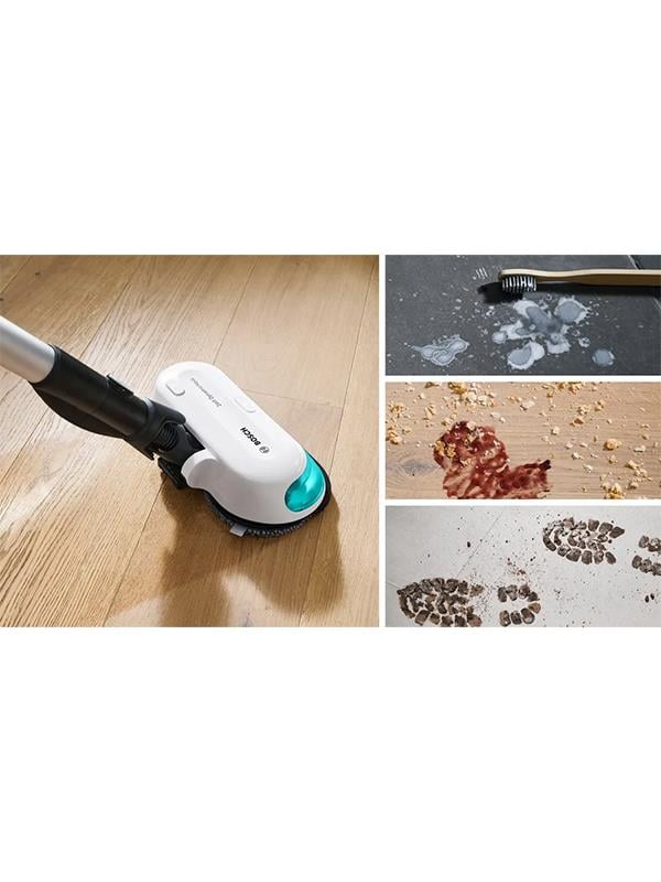 Bosch BCS71HYG1 Şarjlı Dik Süpürge Aqua Beyaz