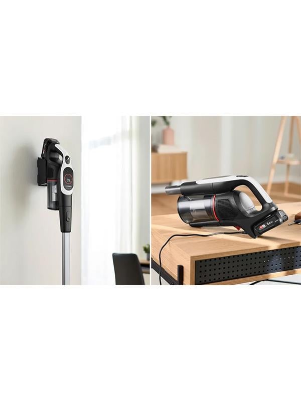 Bosch BCS931WBA Şarjlı Süpürge Beyaz