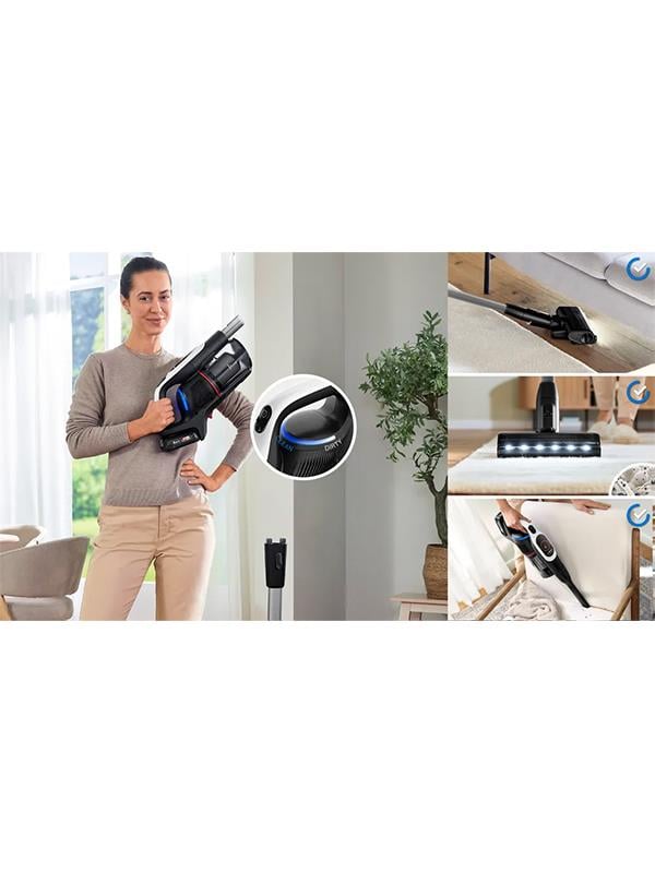 Bosch BCS931WBA Şarjlı Süpürge Beyaz