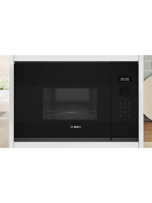 Bosch BFL524MH2 Ankastre Mikrodalga Black Inox