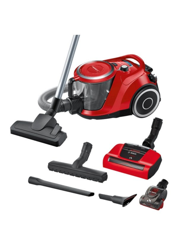 Bosch BGS41PET1 Toz Torbasız Süpürge Kırmızı