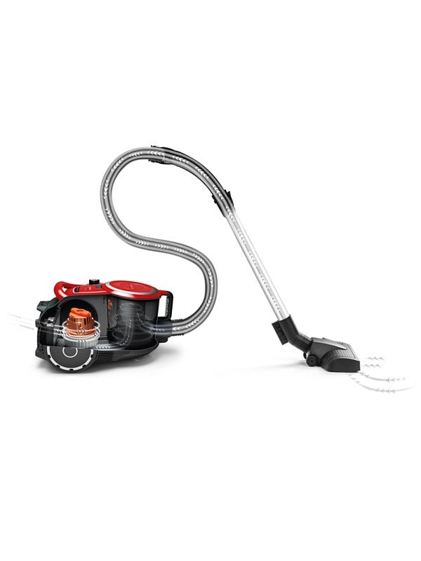 Bosch BGS41PET1 Toz Torbasız Süpürge Kırmızı