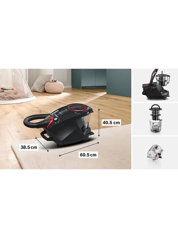 Bosch BGS7POW2 Toz Torbasız Süpürge ProPower Siyah