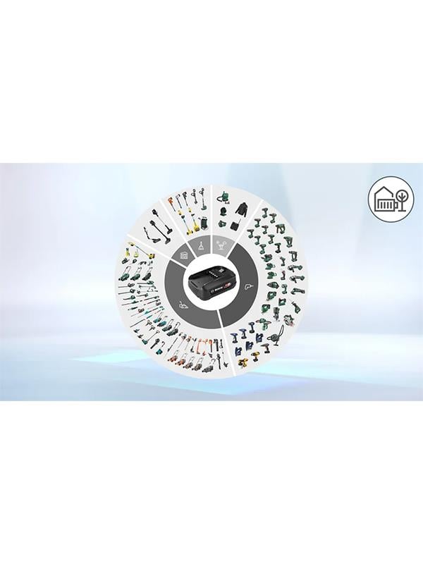 Bosch BHZUB1830 Tüm 18V 3.0Ah için Değiştirilebilir Pil Gücü