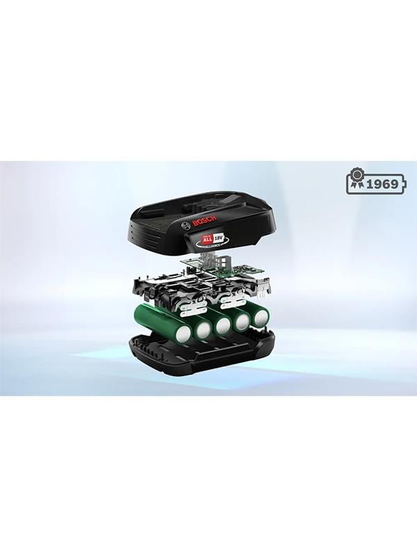 Bosch BHZUB1830 Tüm 18V 3.0Ah için Değiştirilebilir Pil Gücü