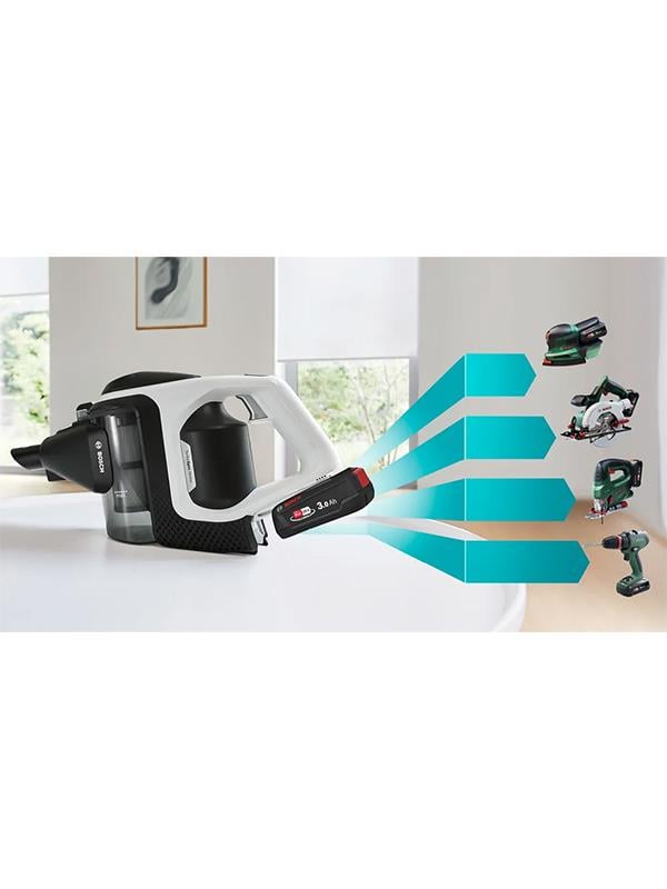 Bosch BHZUB1830 Tüm 18V 3.0Ah için Değiştirilebilir Pil Gücü