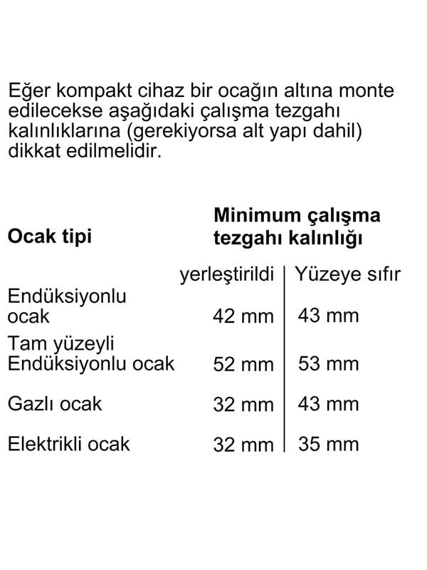 Bosch CMG7241B1 Ankastre Mikrodalga Siyah