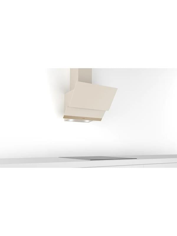 Bosch DWK65AJ80R Duvar Tipi Davlumbaz 60 cm NeoKlasik, Beyaz Cam Yüzey