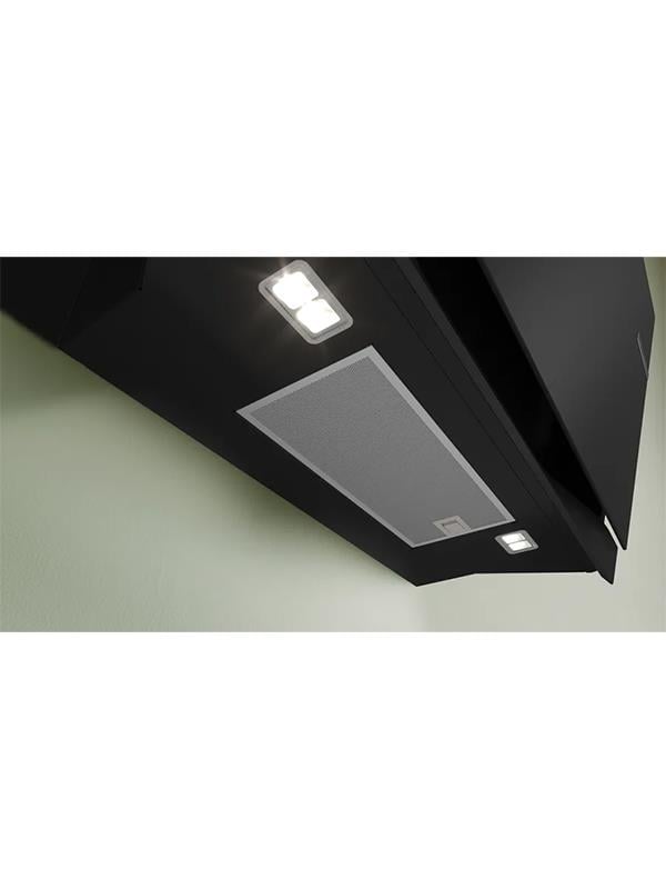 Bosch DWK91LT60 90 cm Duvar Tipi Davlumbaz Siyah Cam