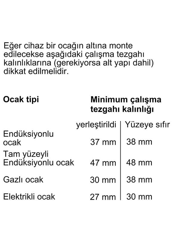 Bosch HBG7563B1 Ankastre Fırın Siyah