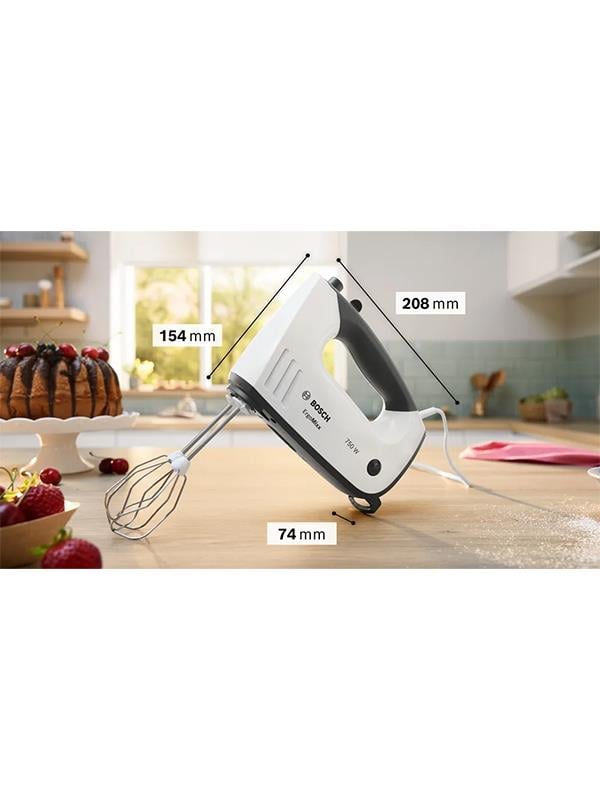 Bosch MFQ37400 El Mikseri  Beyaz, Gri