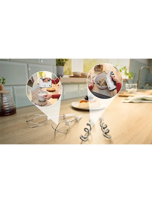 Bosch MFQ37400 El Mikseri  Beyaz, Gri