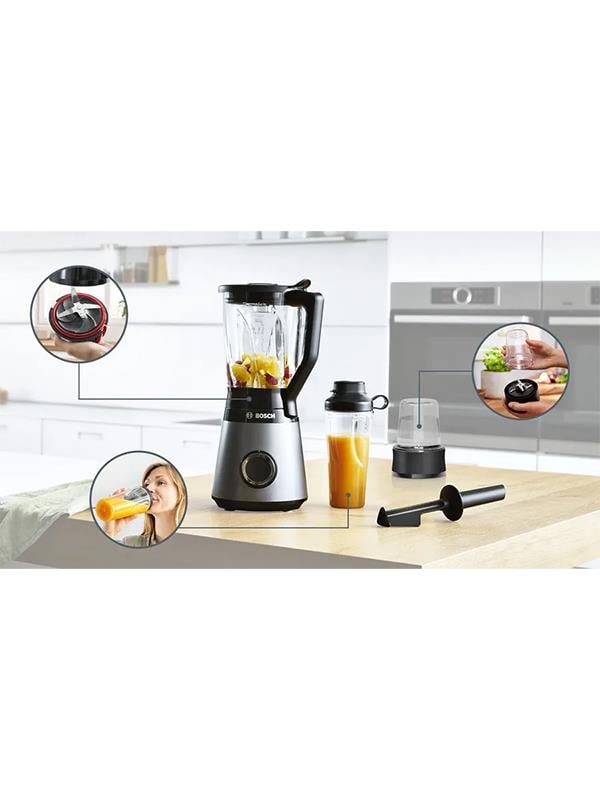 Bosch MMB6177S Blender Inox, Gümüş