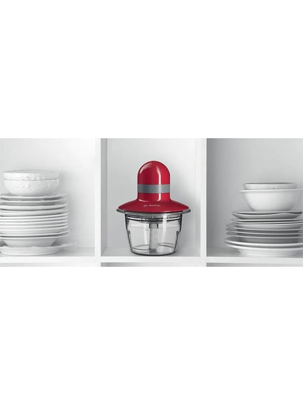 Bosch MMR08R2 Doğrayıcı 400 W Kırmızı, Gri