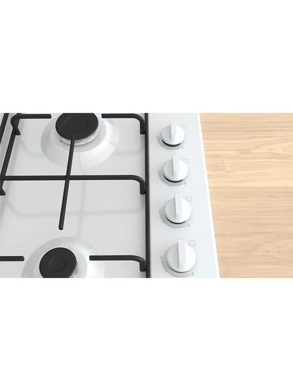 Bosch PBP6C2K80O  Gazlı Ocak 60 cm Emaye, Beyaz