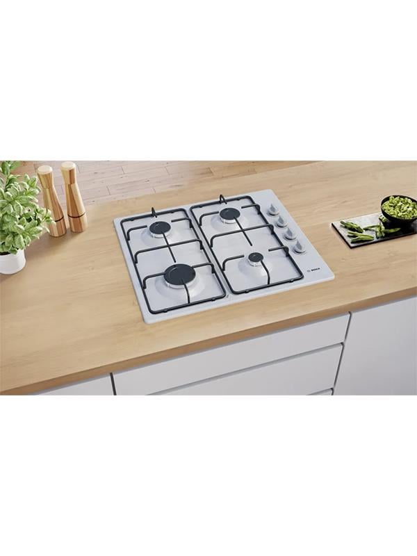 Bosch PBP6C5K80O Gazlı Ocak 60 cm Paslanmaz Çelik