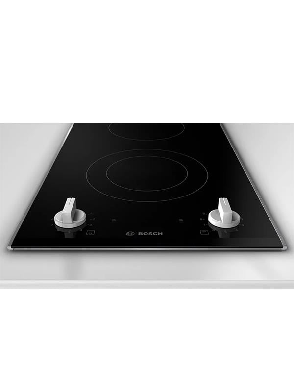 Bosch PKF375CA2E 30 cm Ankastre Elektrikli Domino Ocak Siyah