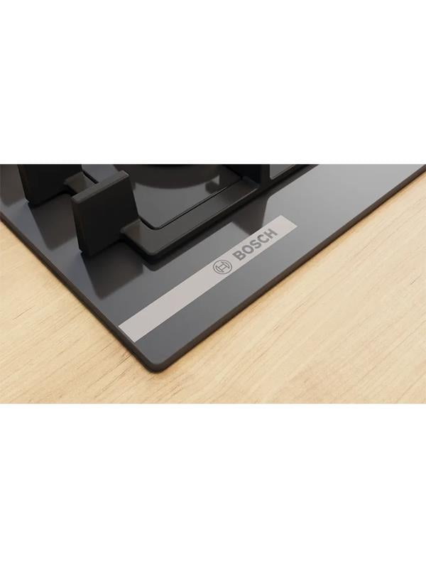 Bosch PNN6B9P40O 60 cm Cam Ankastre Gazlı Ocak Antrasit Gri