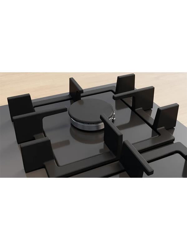 Bosch PNN6B9P40O 60 cm Cam Ankastre Gazlı Ocak Antrasit Gri