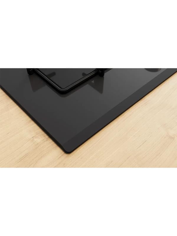 Bosch PNQ7B6P30O 75 cm Cam Ankastre Gazlı Ocak Siyah