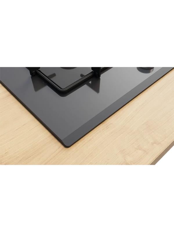 Bosch PNQ7B9P30O 75 cm Cam Ankastre Gazlı Ocak Antrasit Gri