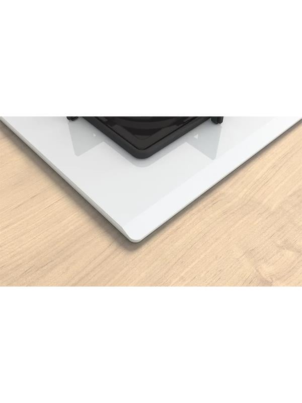 Bosch POH7C2P30O 67 cm Cam Ankastre Gazlı Ocak Beyaz