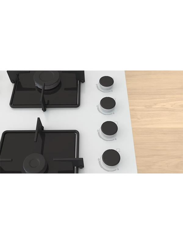 Bosch POP0C2P30O 60 cm Cam Set Üstü Gazlı Ocak Beyaz
