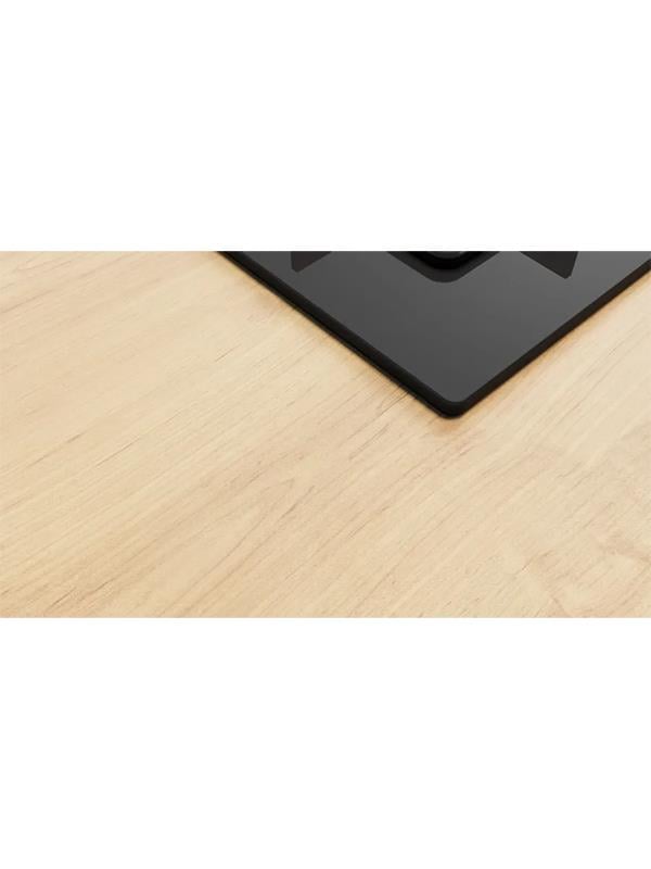 Bosch POP6C6P30L 60 cm Cam Ankastre Gazlı Ocak Siyah