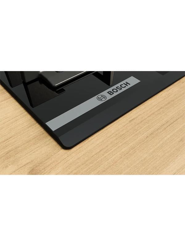 Bosch PRP6A6H40 Gazlı Ocak 60 cm Sert cam, Siyah