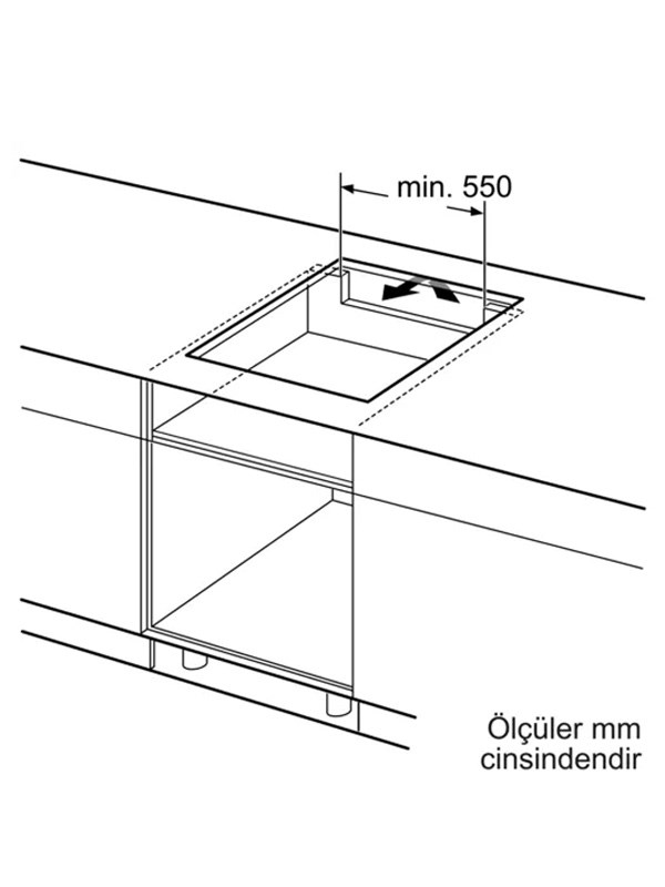 Bosch PUG61KAA5E 60 cm İndüksiyonlu Ocak Siyah