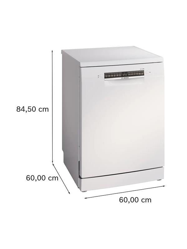 Bosch SMS4EKW63T Solo Bulaşık Makinesi, 60cm, Beyaz
