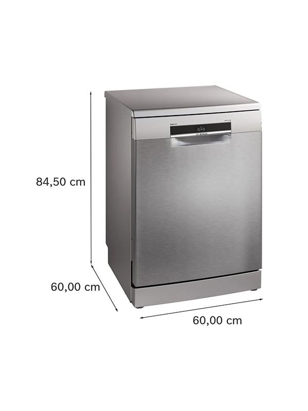Bosch SMS6EMI63T Serie 6 Solo Bulaşık Makinesi 60 cm Paslanmaz Çelik