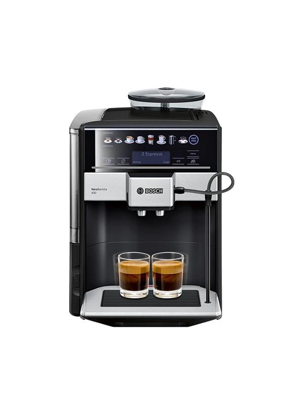 Bosch TIS65429RW Tam Otomatik Kahve Makinesi Vero Barista 400 Metalik Safir Siyahı, Su Tankı