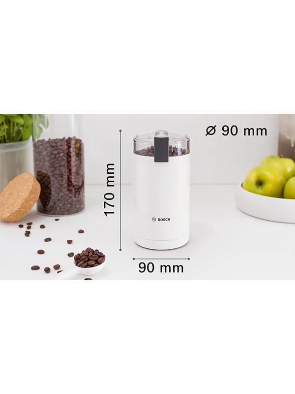 Bosch TSM6A011W Kahve Değirmeni Beyaz