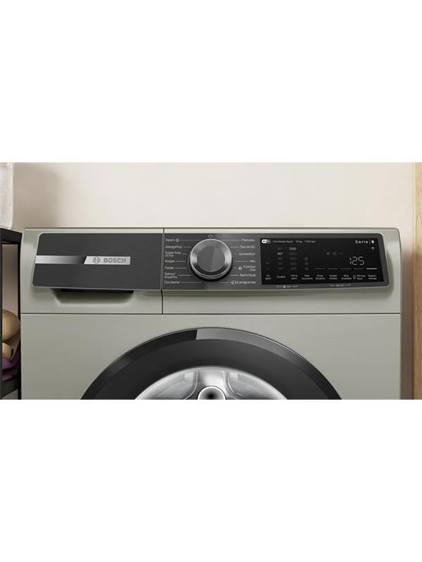 Bosch WGK252ZXTR Çamaşır Makinesi 10 kg Gümüş