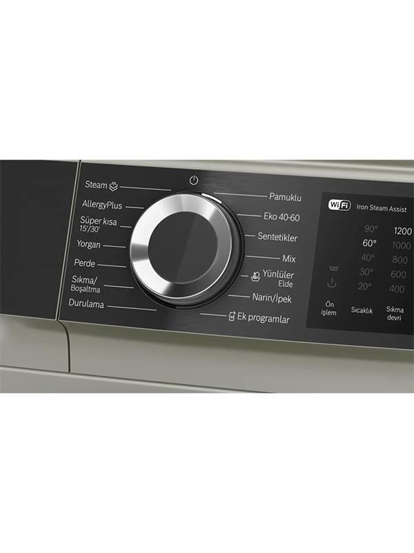 Bosch WGK252ZXTR Çamaşır Makinesi 10 kg Gümüş