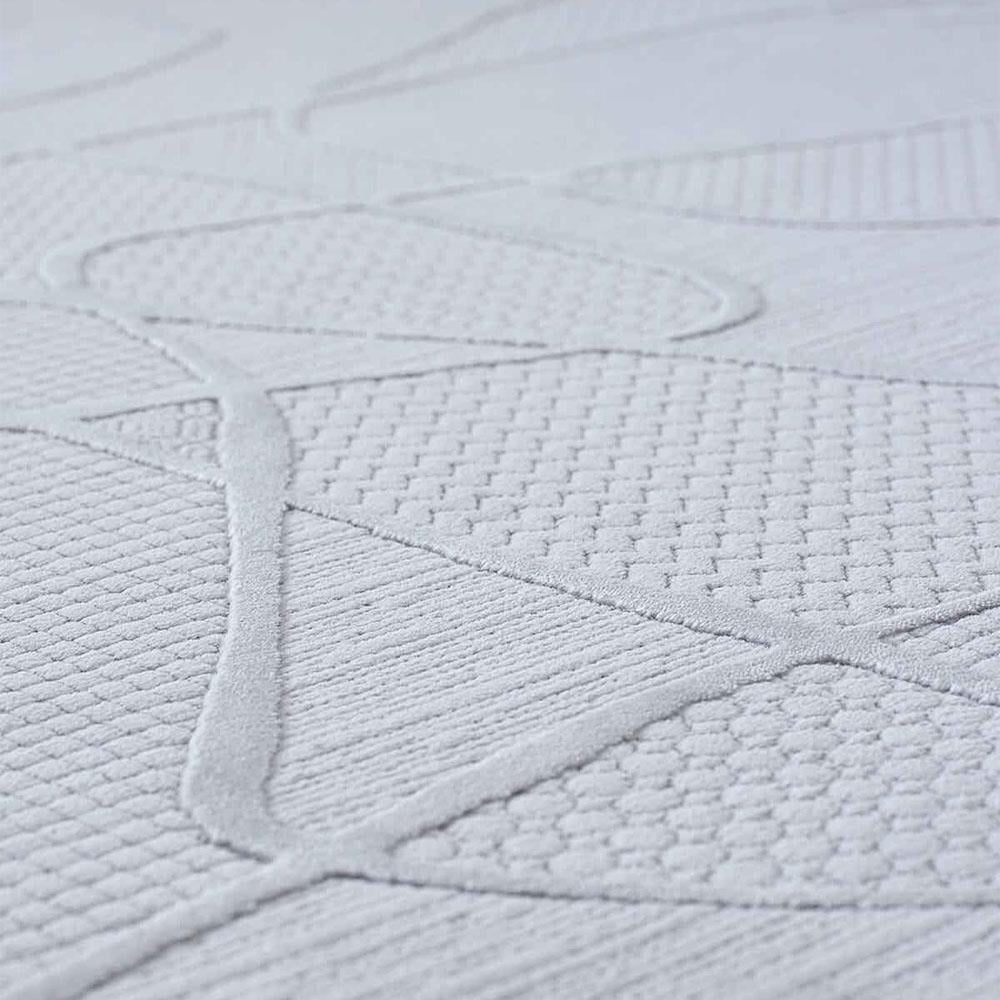 Gümüş Suyu Deco Avior 17180 Geometrik Desenli Halı Krem