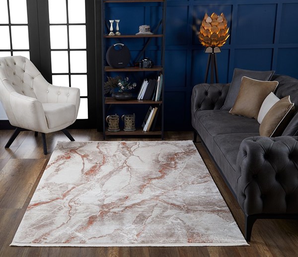 Gümüşsuyu Novastyle 11482 Turuncu Halı	