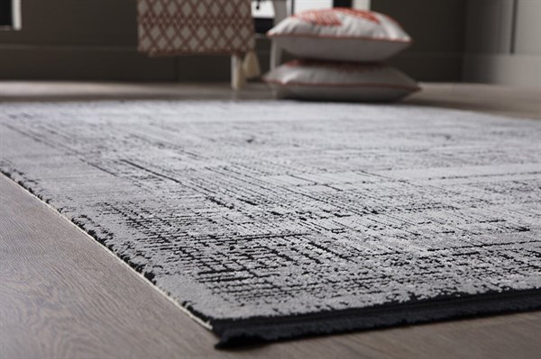 Gümüşsuyu Tierra 12894 Gri Modern Halı